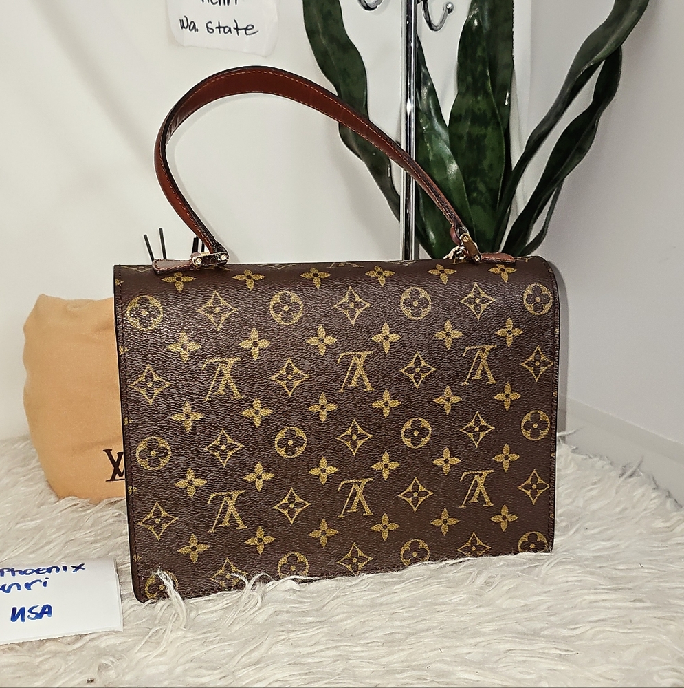 Authentic Louis Vuitton Handbag Monogram Canvas - Picture 8 of 14